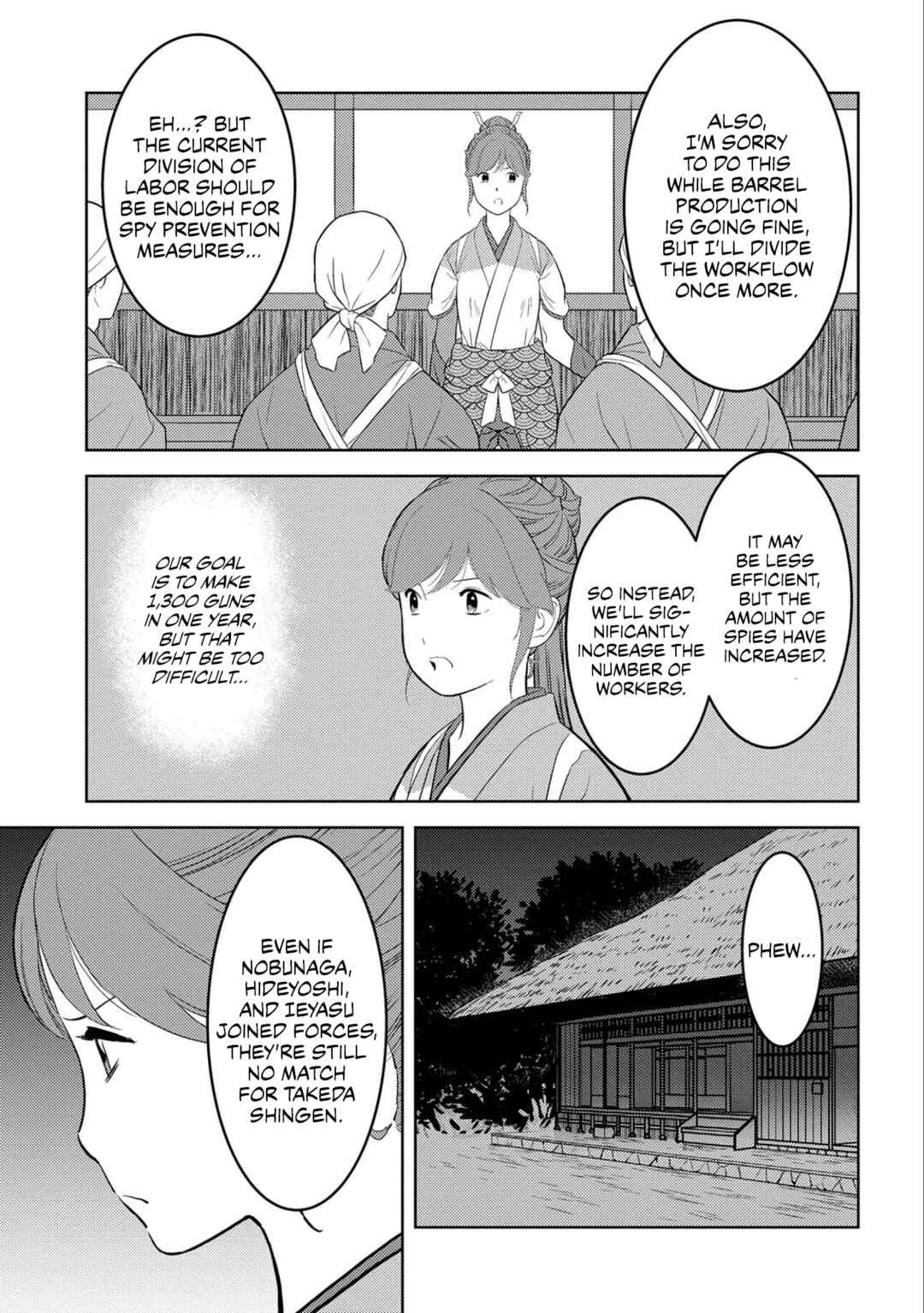 Sengoku Komachi Kuroutan Chapter 67 - Page 27