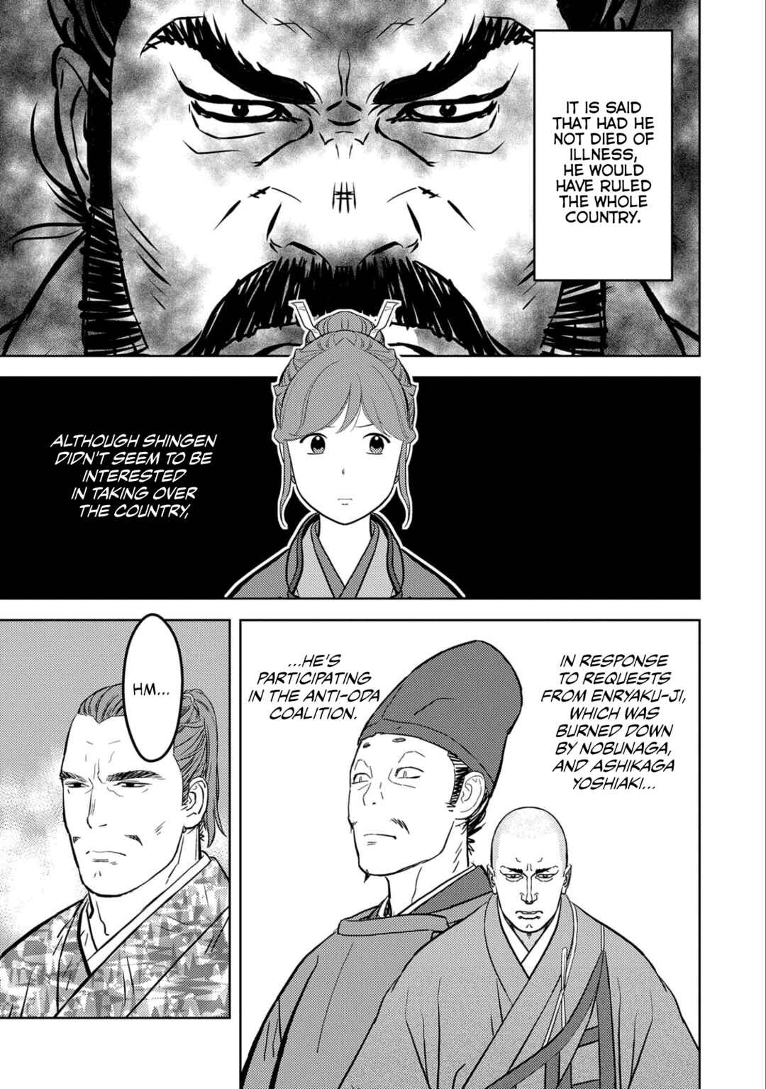 Sengoku Komachi Kuroutan Chapter 67 - Page 9