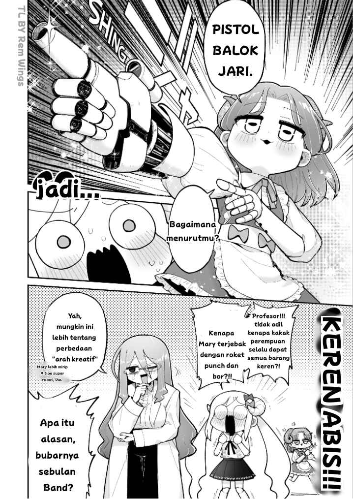 Osana Robot to Abunai Hakase Chapter 28 - Page 2