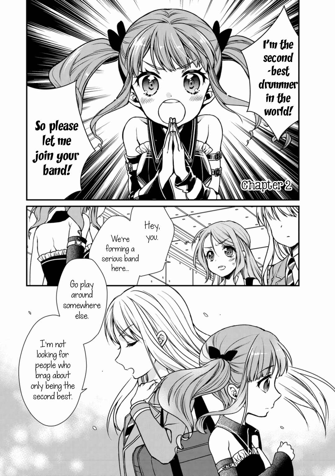 BanG Dream! Girls Band Party! Roselia Stage Chapter 2 - Page 1