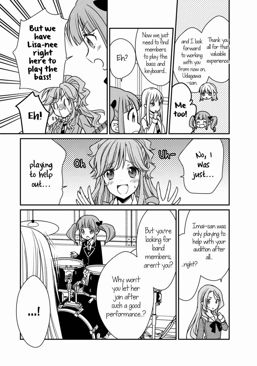 BanG Dream! Girls Band Party! Roselia Stage Chapter 2 - Page 34