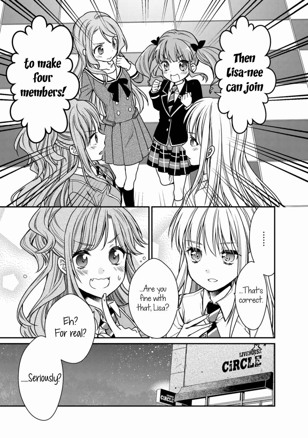 BanG Dream! Girls Band Party! Roselia Stage Chapter 2 - Page 36