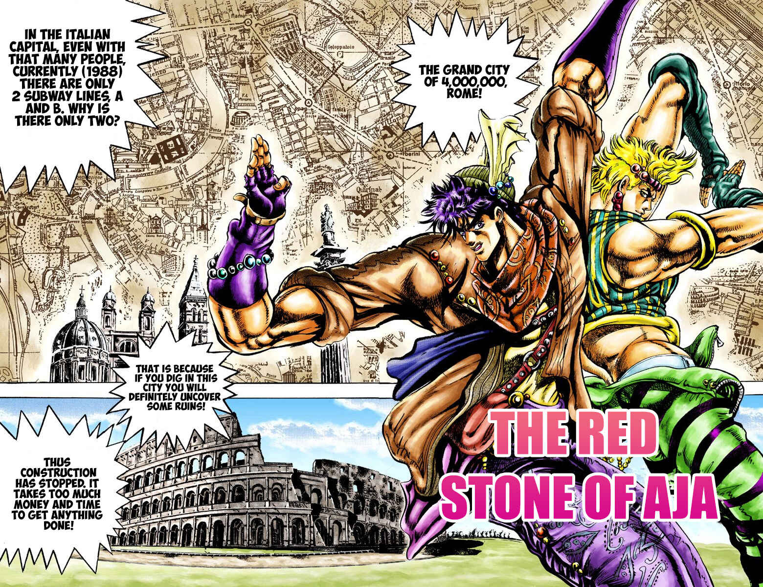 JoJo no Kimyou na Bouken: Part 2 - Sentou Chouryuu Color-ban Chapter 20 - Page 1