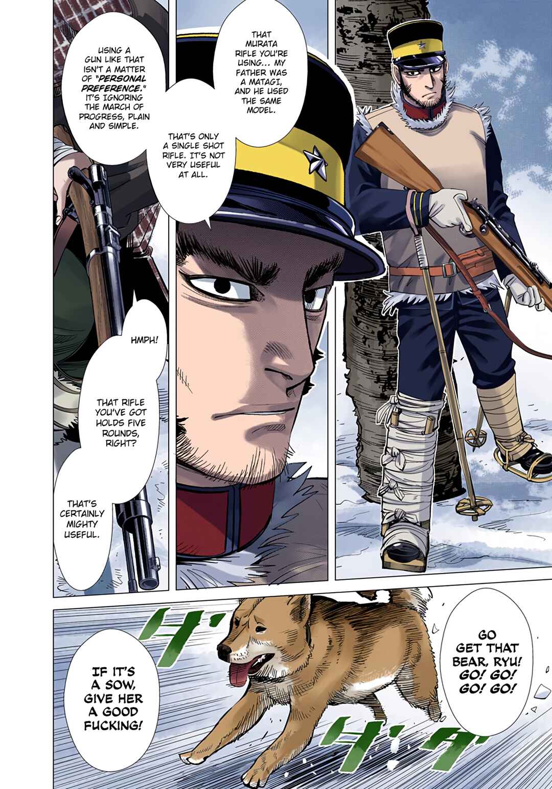 Golden Kamuy (Official Colored) Chapter 22 - Page 14