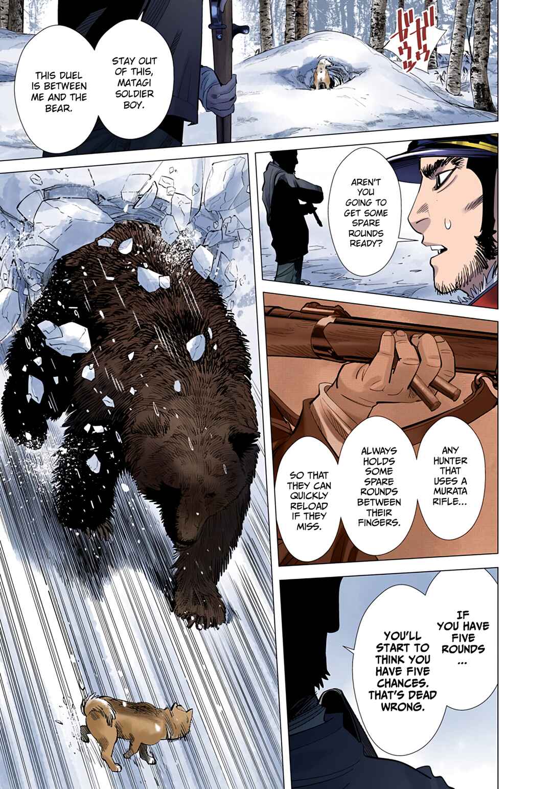 Golden Kamuy (Official Colored) Chapter 22 - Page 15