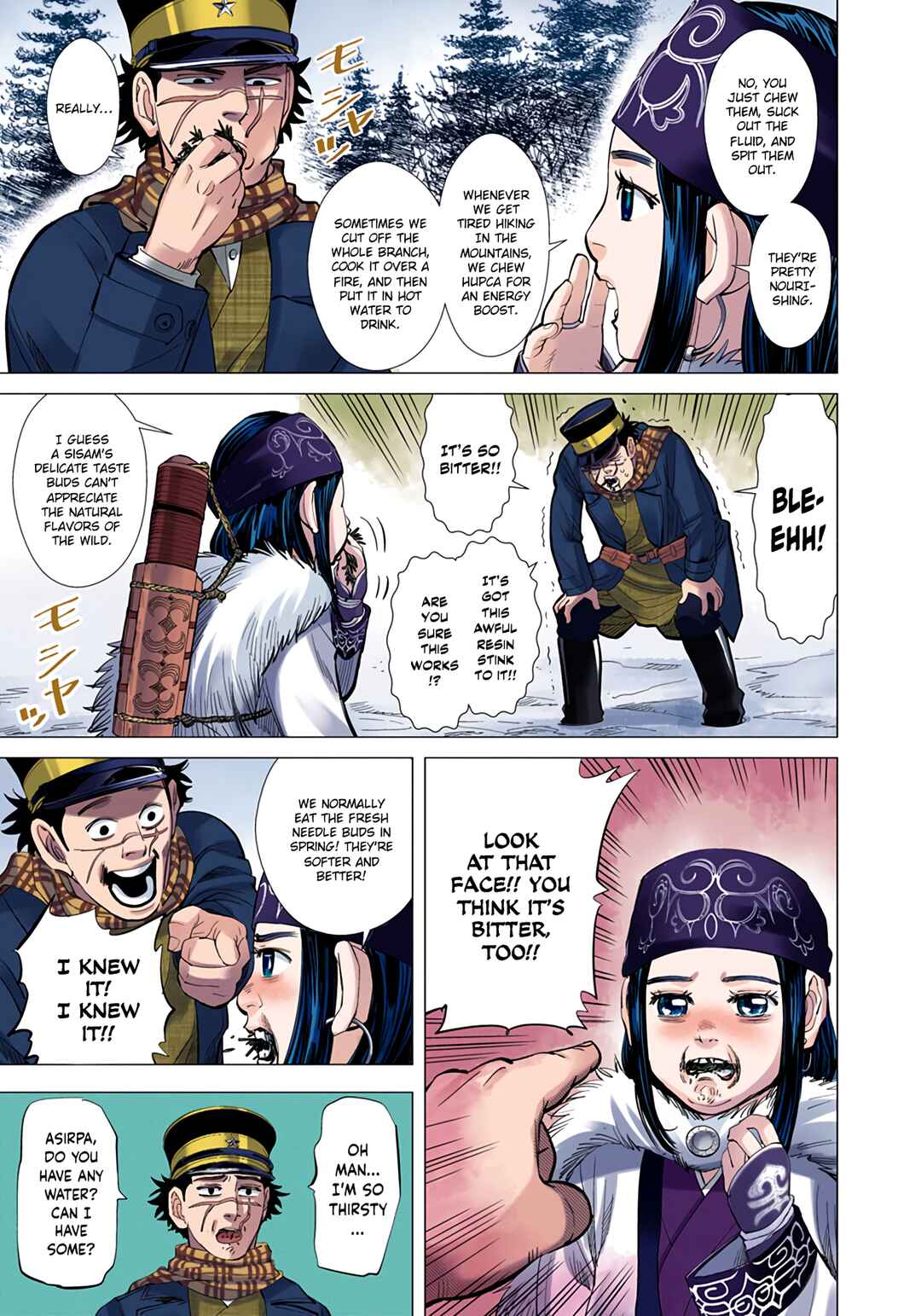 Golden Kamuy (Official Colored) Chapter 22 - Page 3