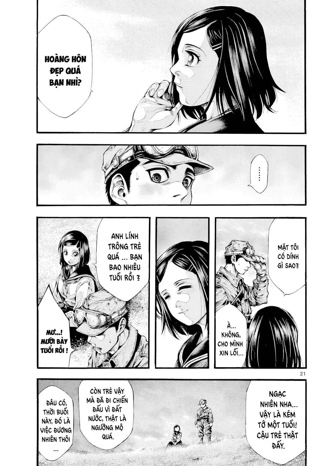 Kyokuhoku no Geroy ~8-gatsu 17-nichi no Kaisen~ Chapter 4 - Page 21