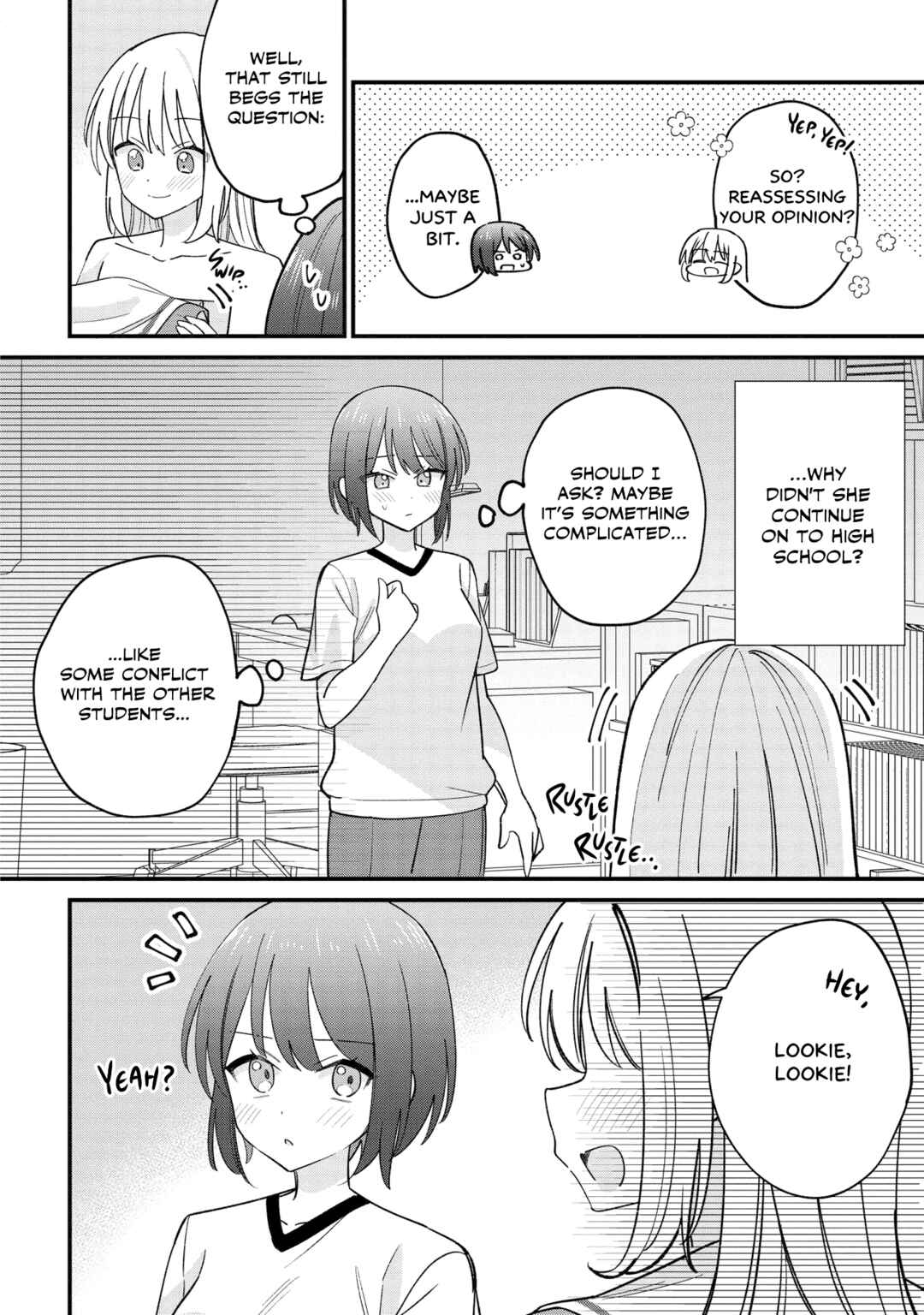 Kao dake yoi Classmate ga, Yatara to Guigui Kuru Yuri no Hanashi. Chapter 4 - Page 10