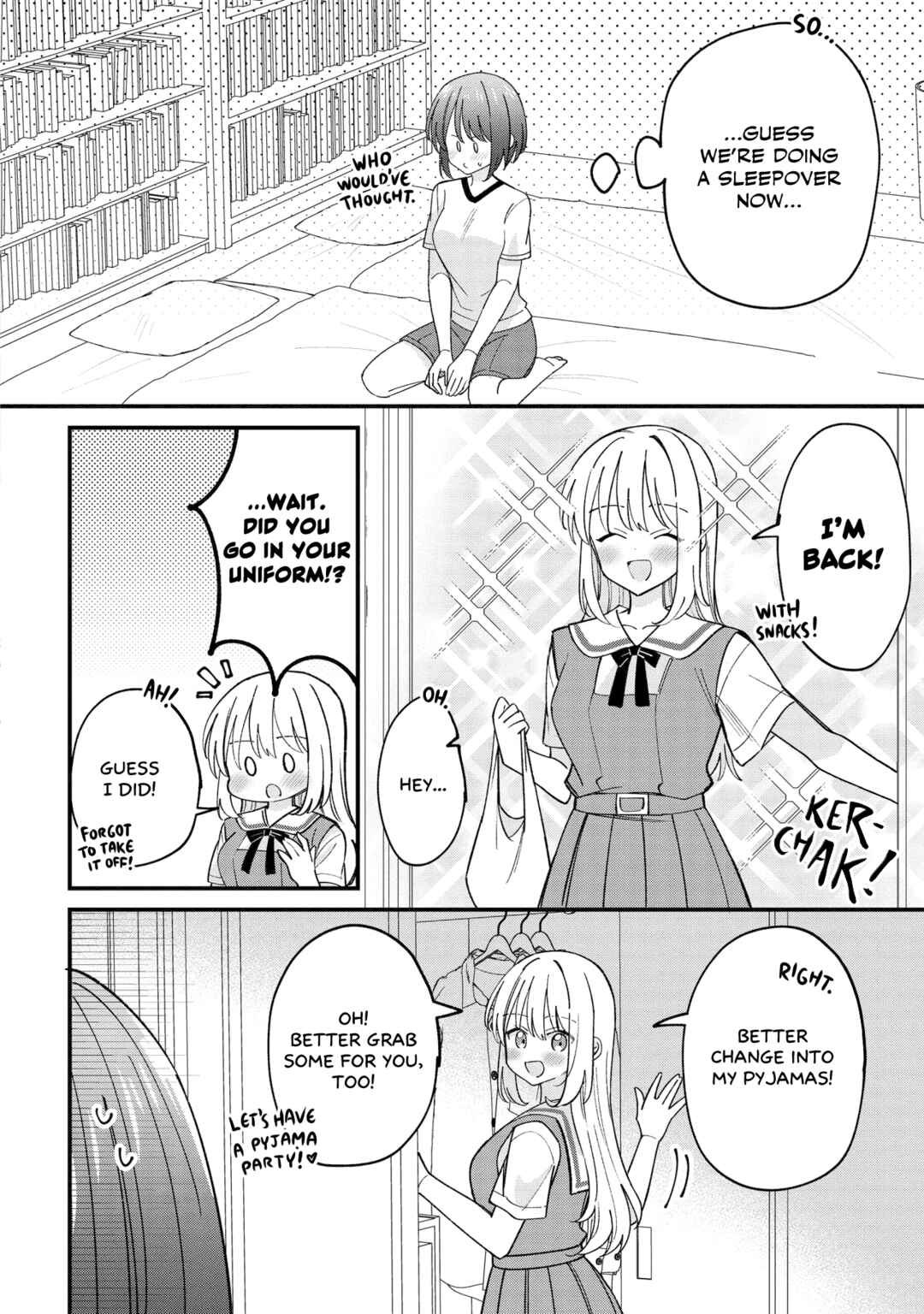 Kao dake yoi Classmate ga, Yatara to Guigui Kuru Yuri no Hanashi. Chapter 4 - Page 16