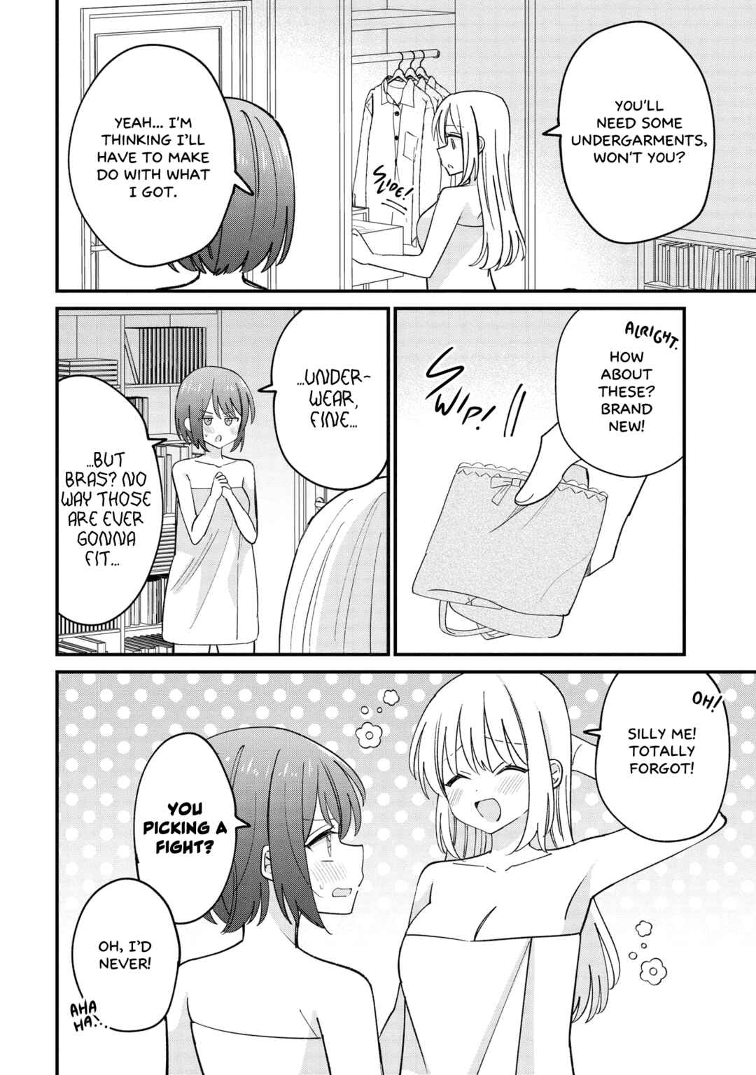 Kao dake yoi Classmate ga, Yatara to Guigui Kuru Yuri no Hanashi. Chapter 4 - Page 4
