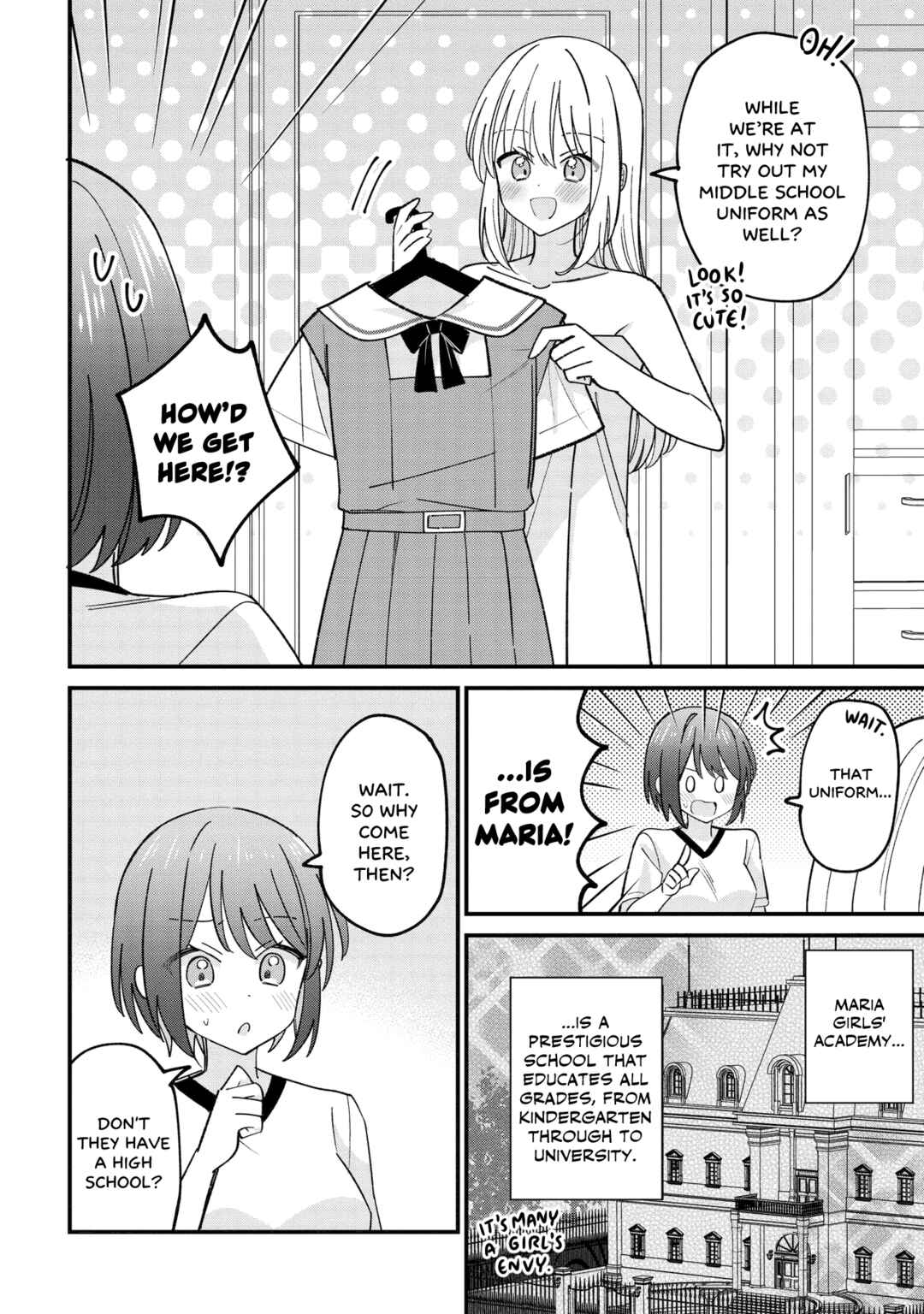 Kao dake yoi Classmate ga, Yatara to Guigui Kuru Yuri no Hanashi. Chapter 4 - Page 8