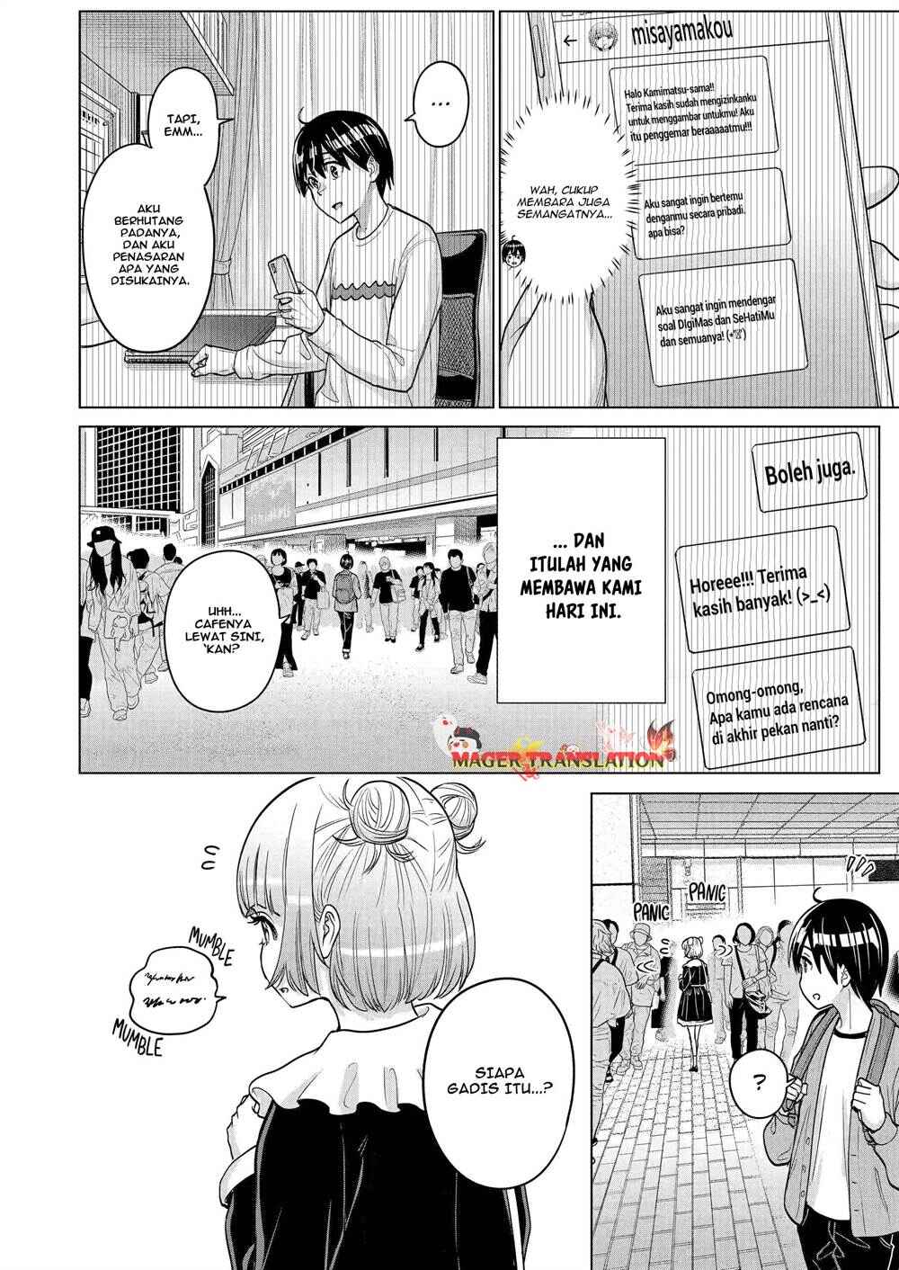 Koukousei WEB Sakka no Mote Seikatsu: "Anta ga Kami Sakka na Wakenai desho" to Boku o Futta Osananajimi ga Koukai Shiteru kedo Mou Osoi Chapter 21 - Page 12