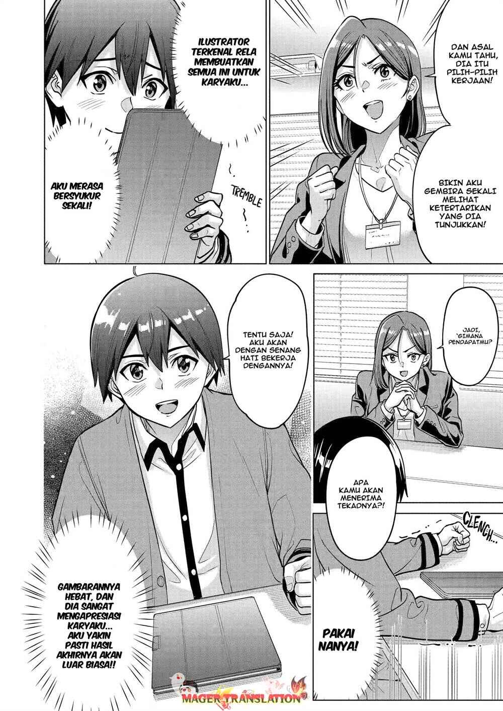Koukousei WEB Sakka no Mote Seikatsu: "Anta ga Kami Sakka na Wakenai desho" to Boku o Futta Osananajimi ga Koukai Shiteru kedo Mou Osoi Chapter 21 - Page 8