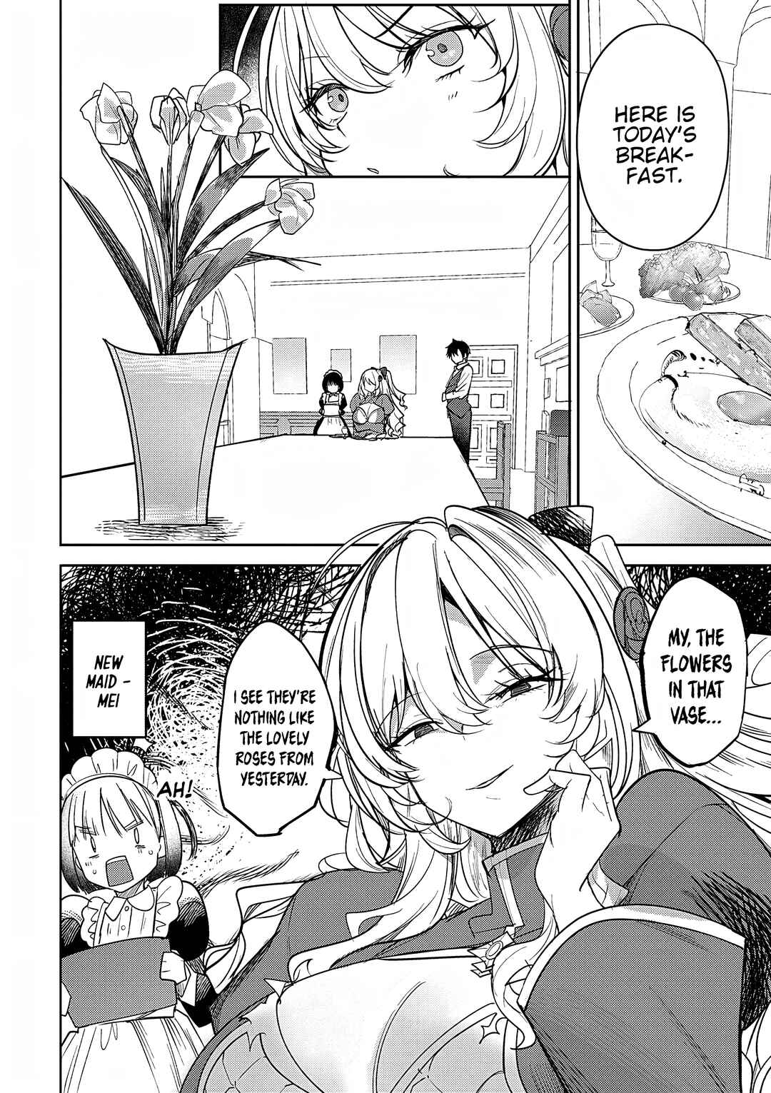 Hyouketsu Reijou-sama wo Follow Shitara, Mechamecha Dekiai Sareteshimatta Ken Chapter 4 - Page 4
