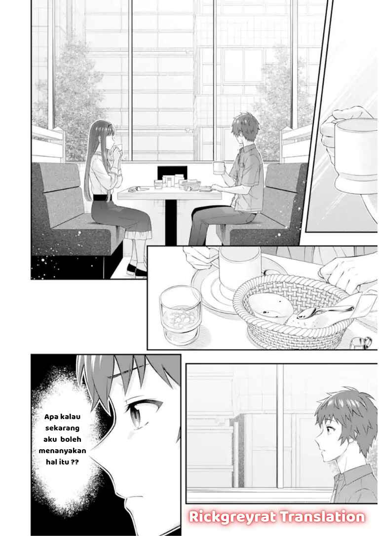 Toumei na Yoru ni Kakeru-kun to, Me ni Mienai Koi wo Shita. Chapter 4.2 - Page 7
