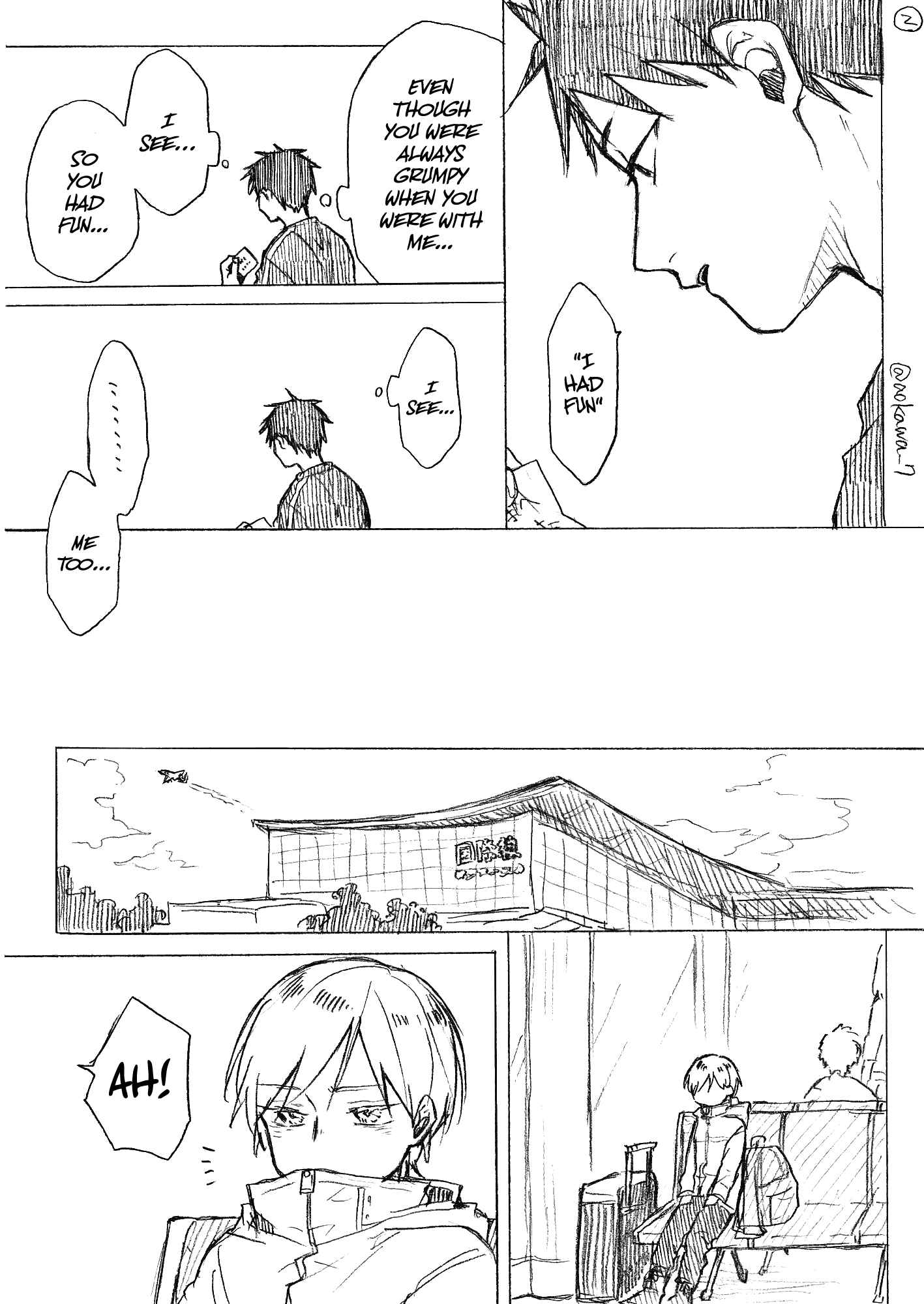 Josou Cosplayer ni Otouto ga Dekiru Manga Chapter 3.3 - Page 2