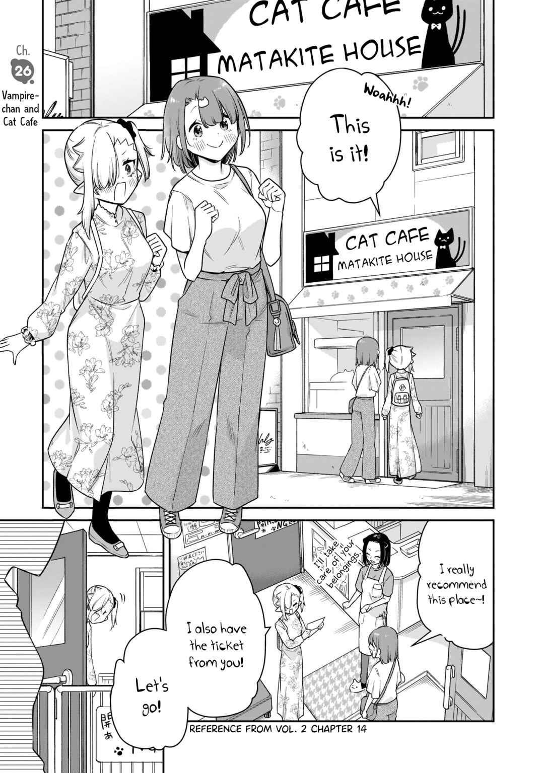 Chanto Suenai Kyuuketsuki-chan Chapter 26 - Page 2