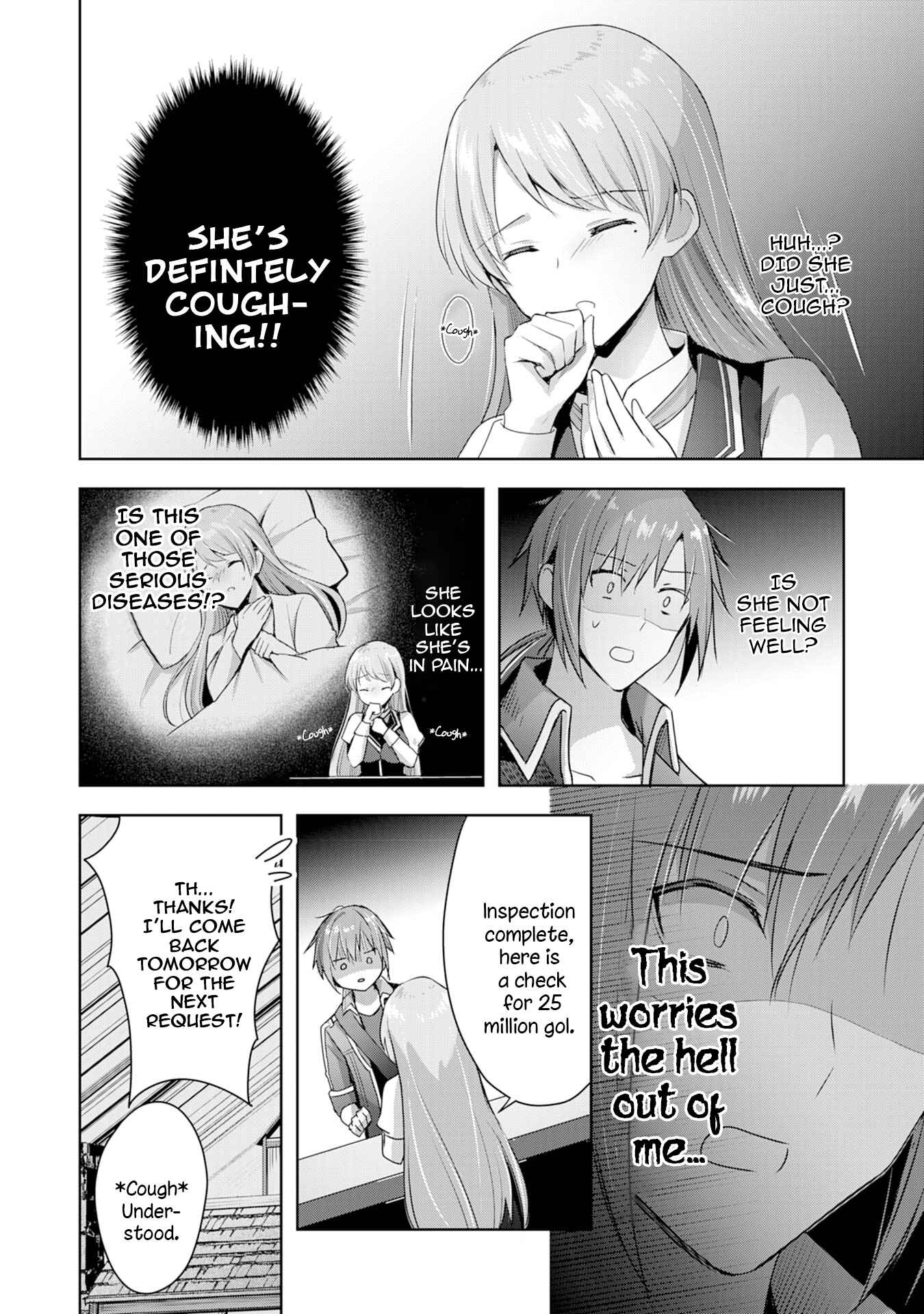 Uketsukejou ni Kokuhaku Shitakute Guild ni Kayoitsumetara Eiyuu ni Natteta Chapter 7 - Page 8