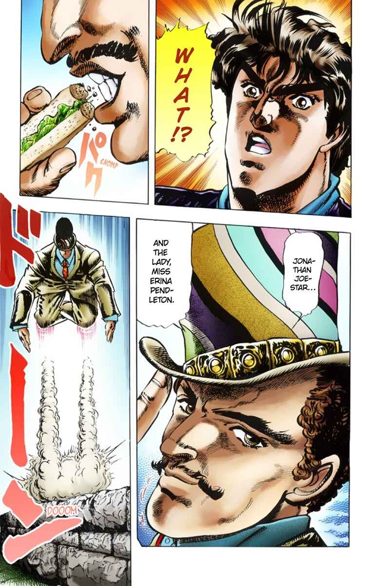 JoJo no Kimyou na Bouken: Part 1 - Phantom Blood Color-ban Chapter 18 - Page 18