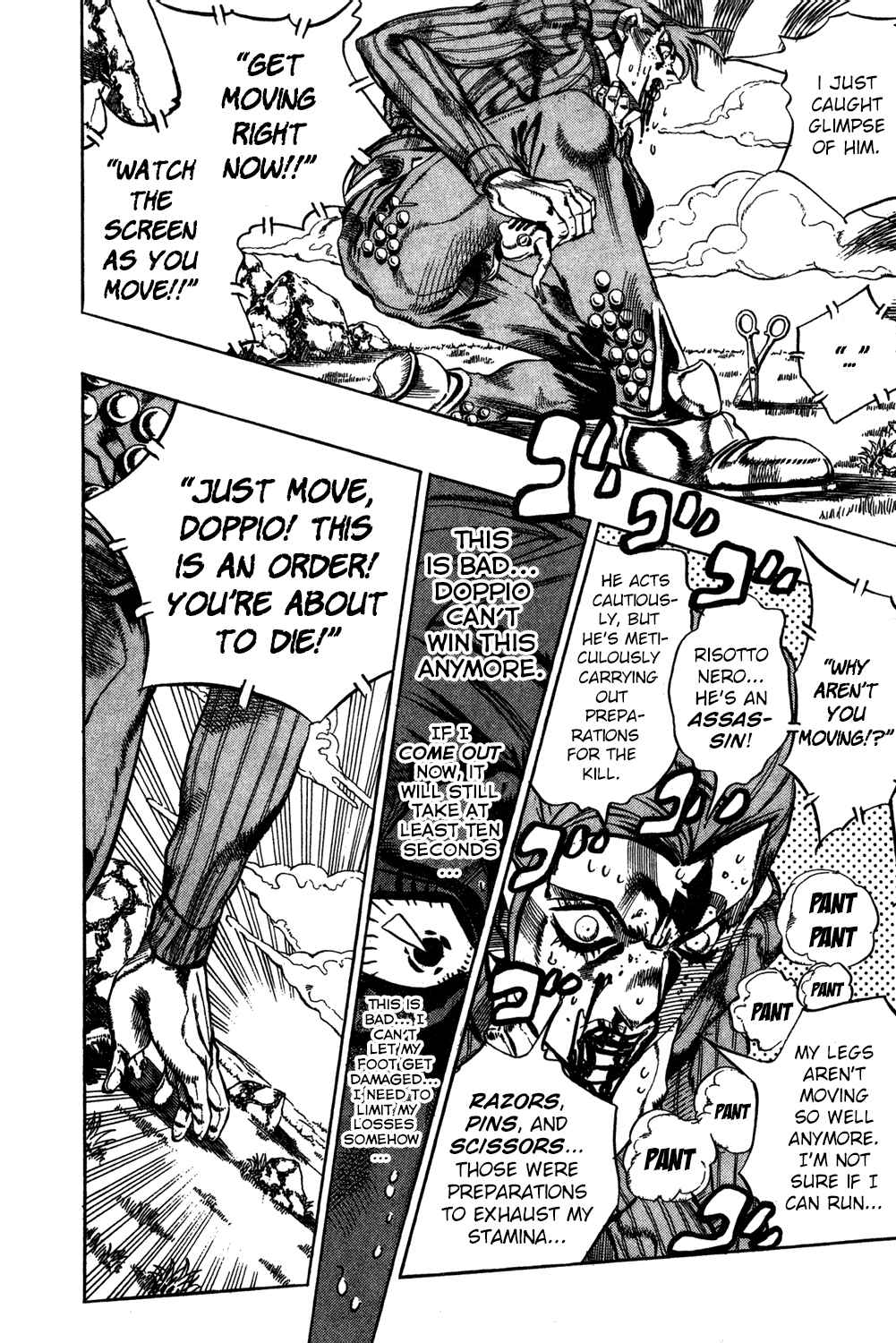 JoJo no Kimyou na Bouken: Part 5 - Ougon no Kaze Chapter 106 - Page 15
