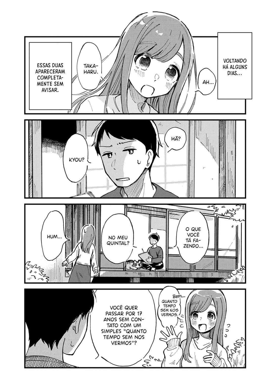 Harapeko Oyako to Motokare Yanushi Chapter 1 - Page 4