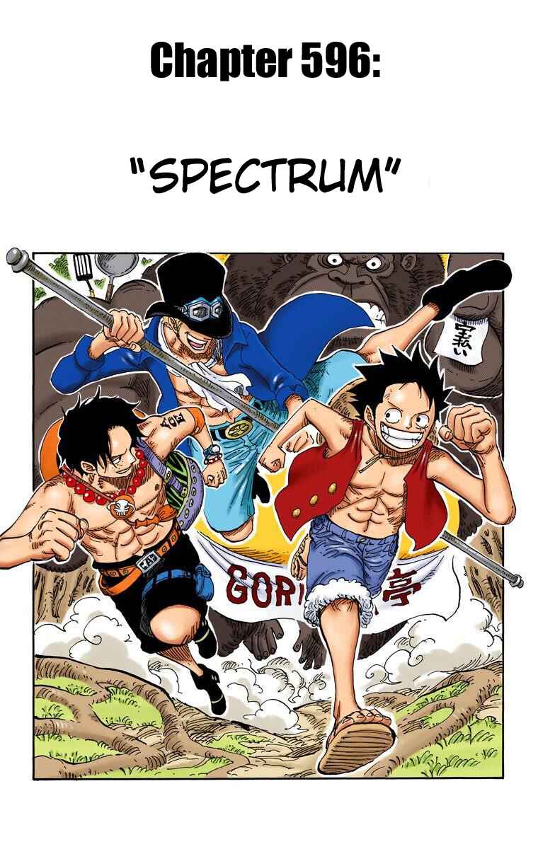 One Piece (Official Colored) Chapter 596 - Page 2