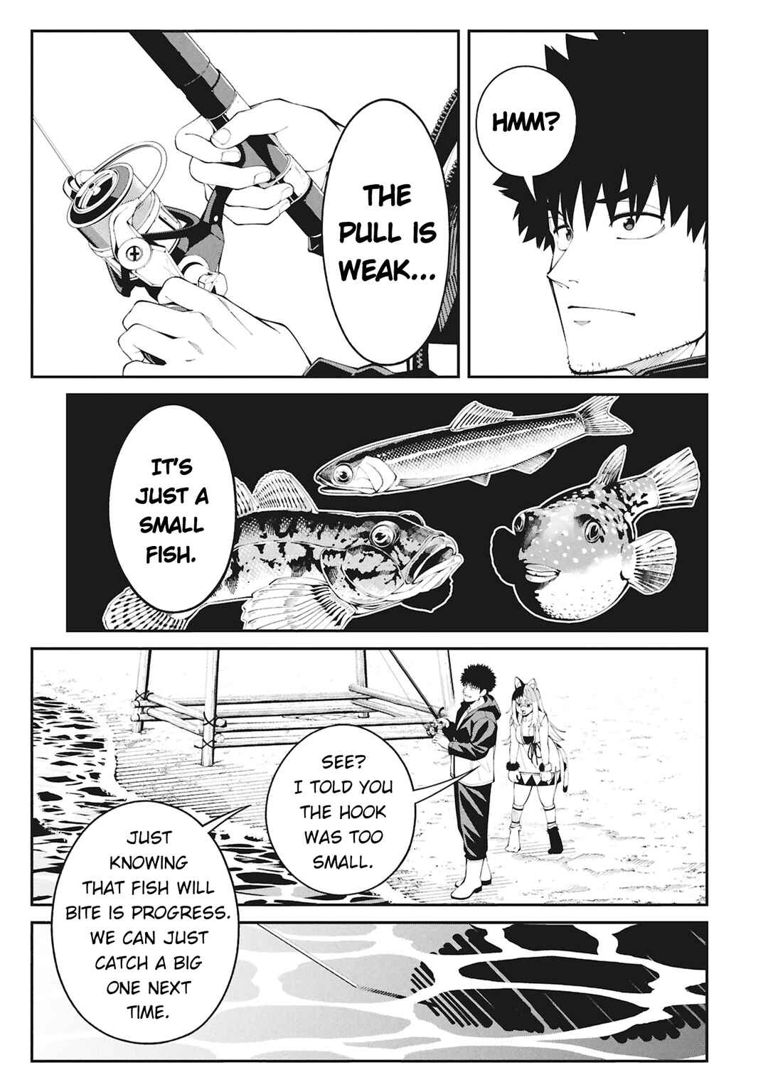 Tsurizao Hitotsu de Isekai Hourou Chapter 1 - Page 44