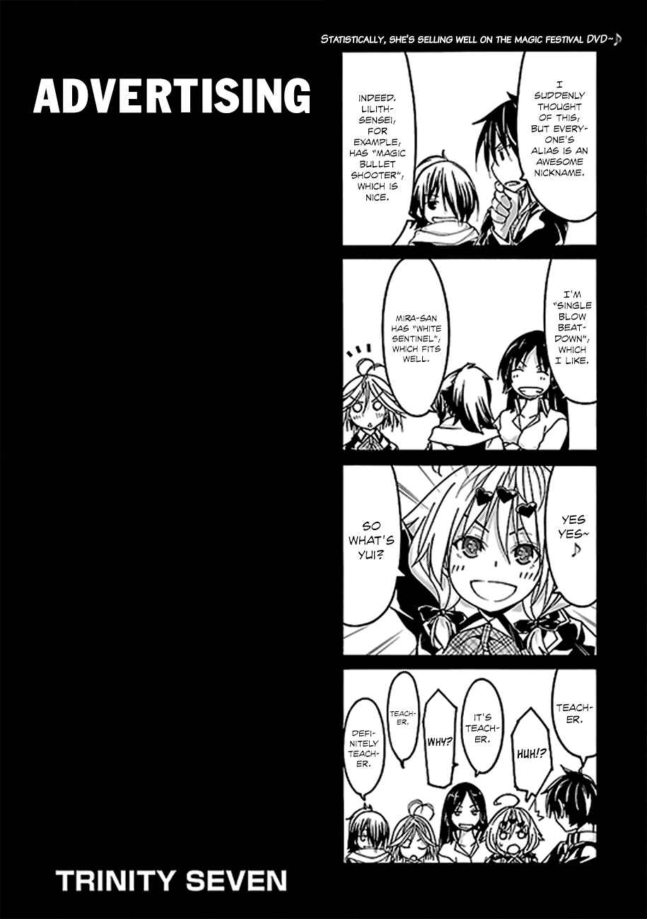 Trinity Seven - 7-Nin no Masho Tsukai Chapter 62 - Page 39