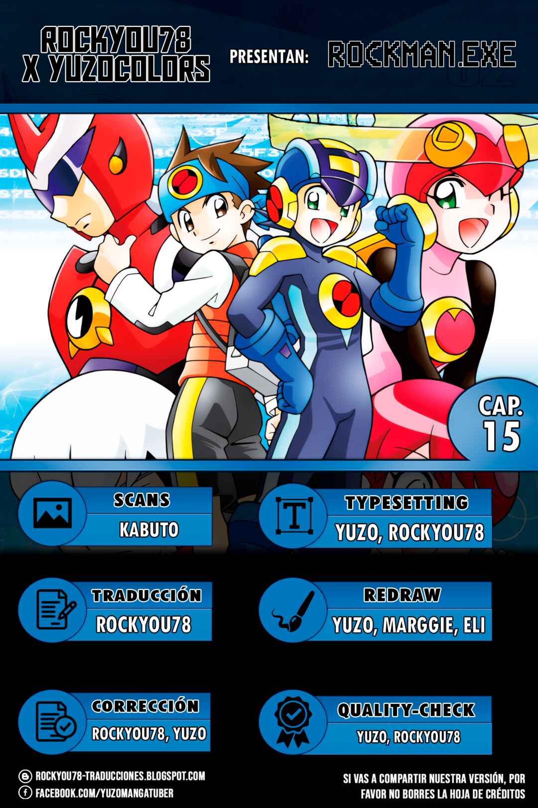 Mega Man Battle Network Chapter 15 - Page 1