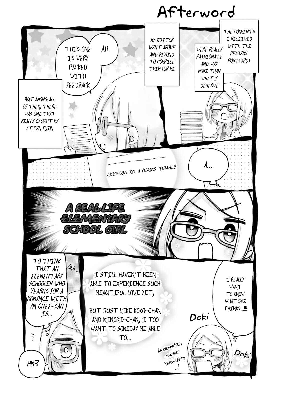 Onee-san wa Joshi Shougakusei ni Kyoumi ga arimasu Chapter 25.5 - Page 7