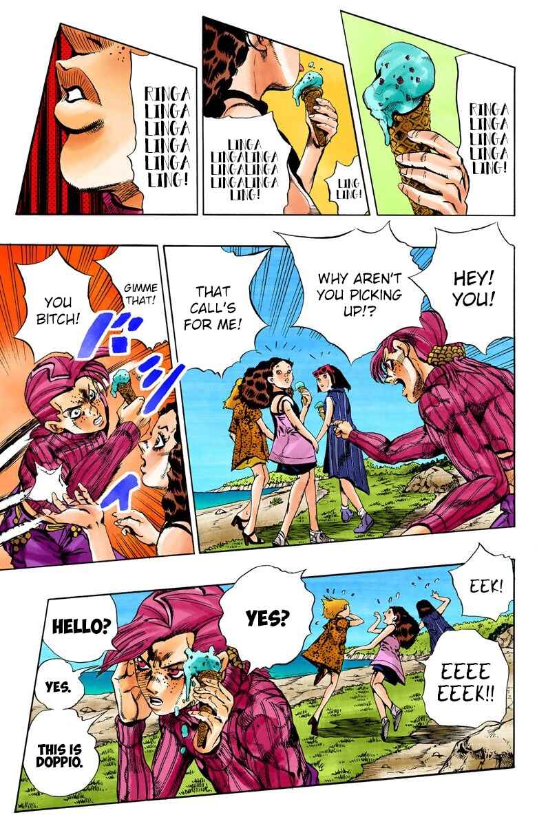 JoJo no Kimyou na Bouken: Part 5 - Ougon no Kaze Color-ban Chapter 112 - Page 16