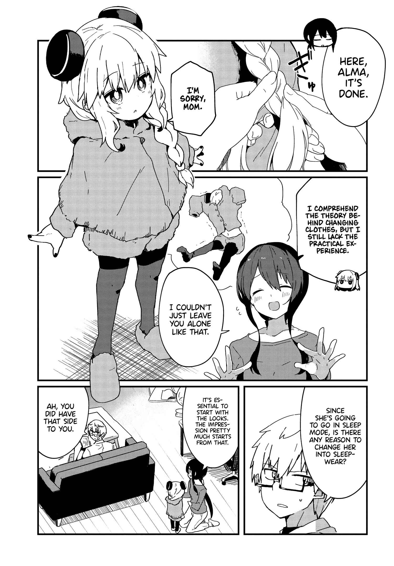 Alma-chan wa Kazoku ni Naritai Chapter 3 - Page 3