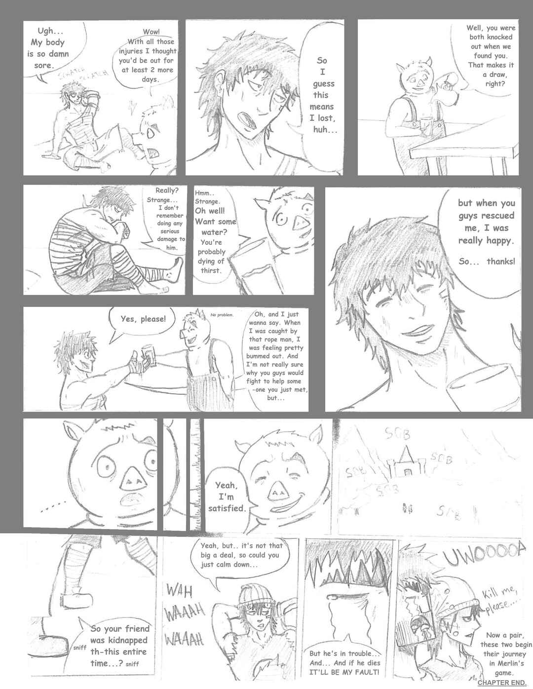 Merlin's Game Chapter 3 - Page 10