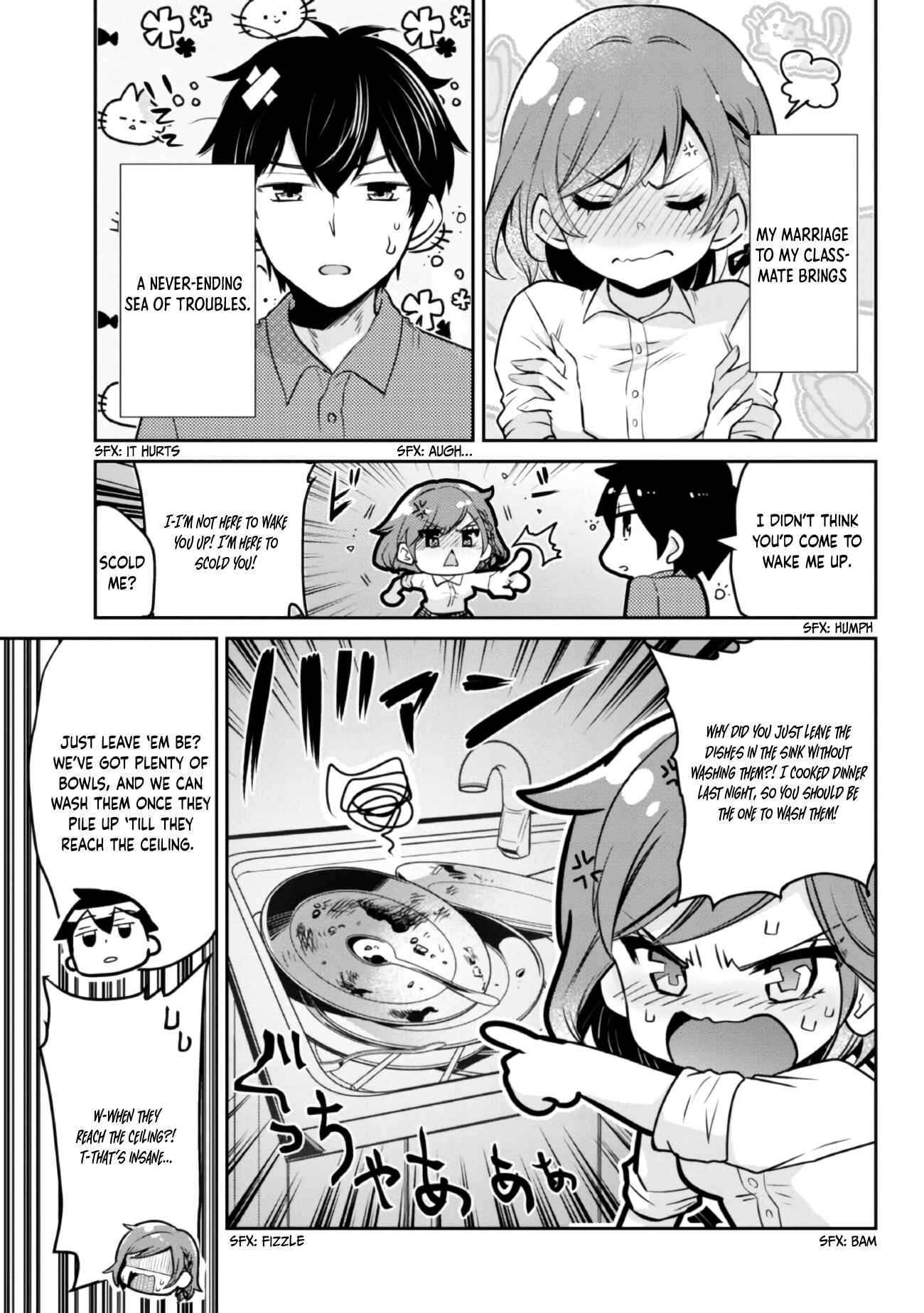 Class no Daikirai na Joshi to Kekkon Suru Koto ni Natta. Chapter 5.1 - Page 6