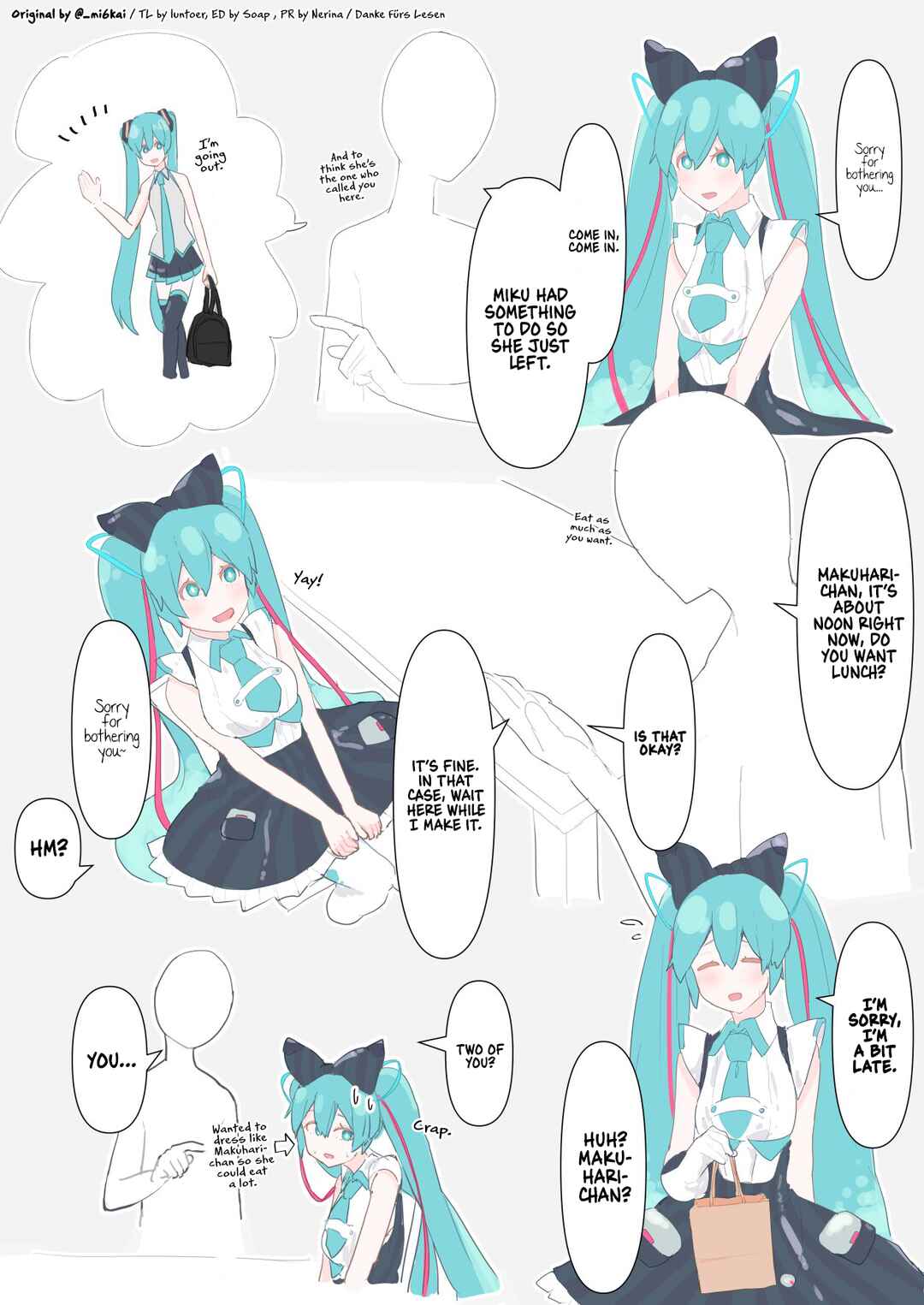 VOCALOID - The Daily Life of Master & Hatsune Miku (Doujinshi) Chapter 28 - Page 1