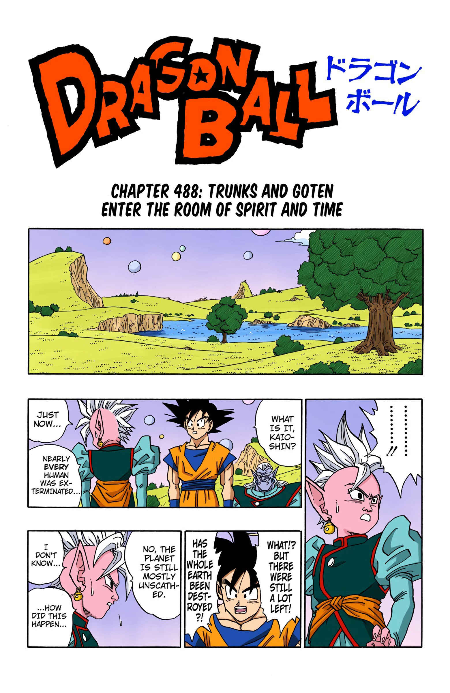 Dragon Ball (Official Colored) Chapter 488 - Page 1