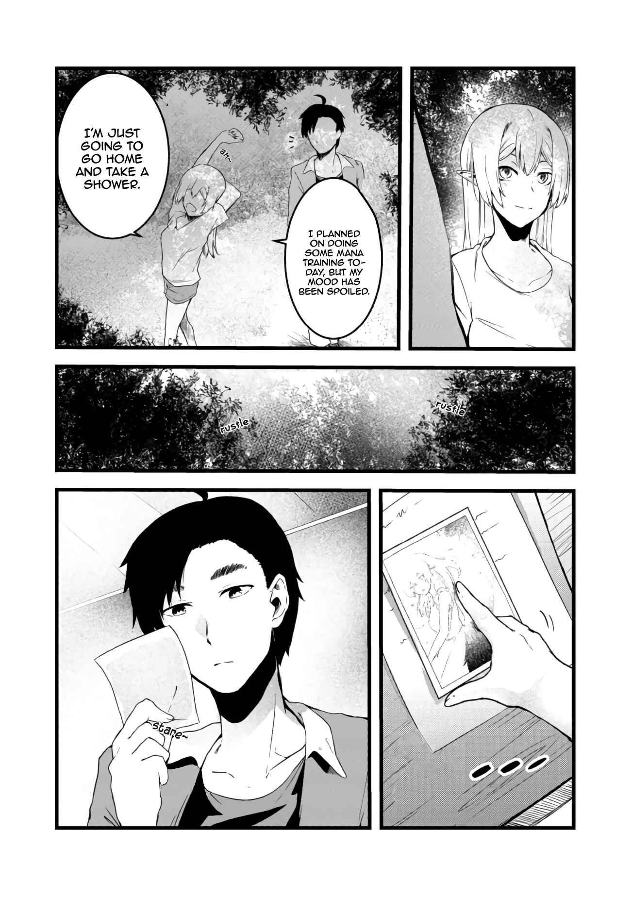 Mujintou de Elf to Kyoudou Seikatsu Chapter 5 - Page 11