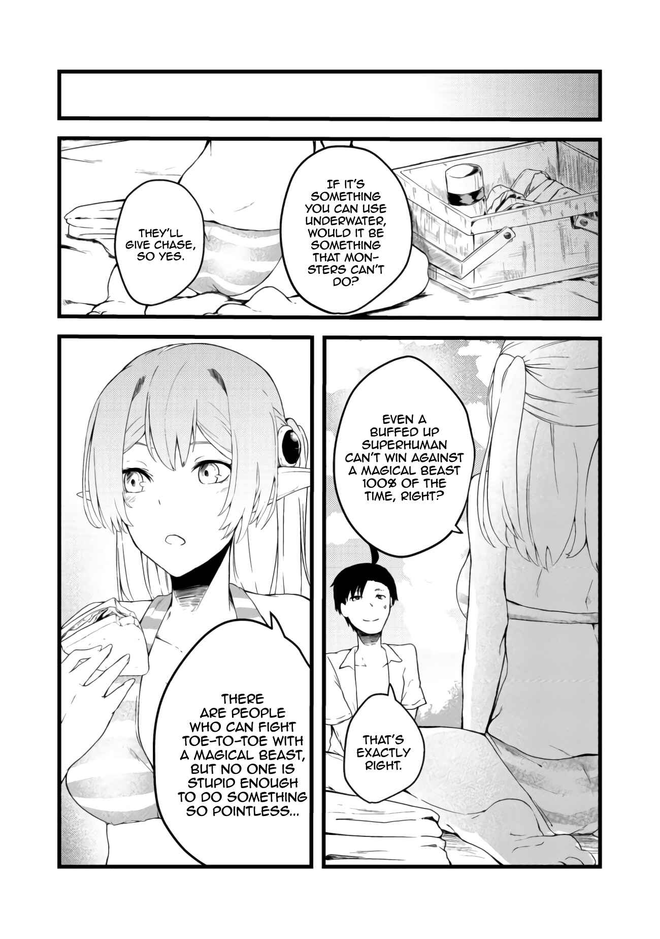 Mujintou de Elf to Kyoudou Seikatsu Chapter 5 - Page 23