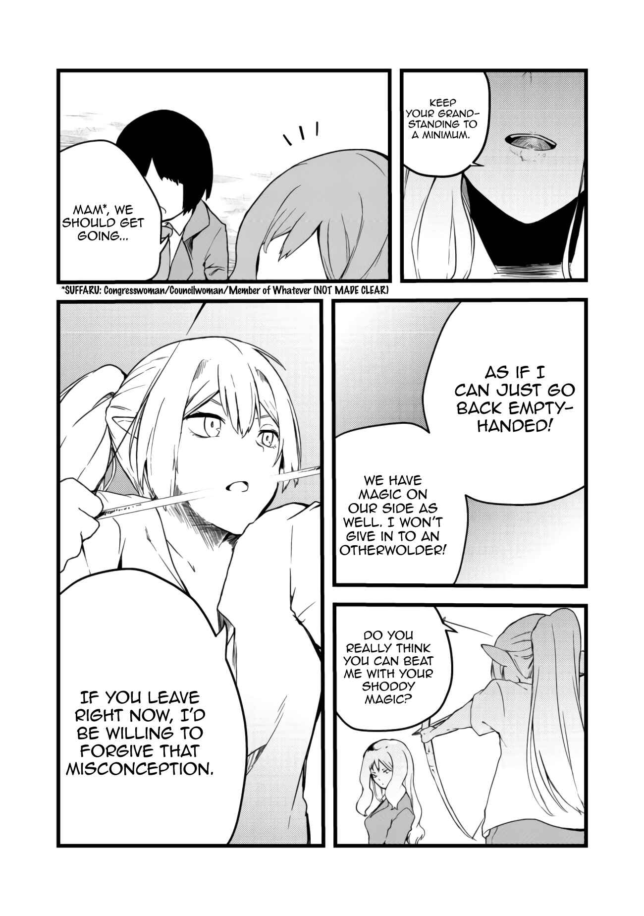 Mujintou de Elf to Kyoudou Seikatsu Chapter 5 - Page 31