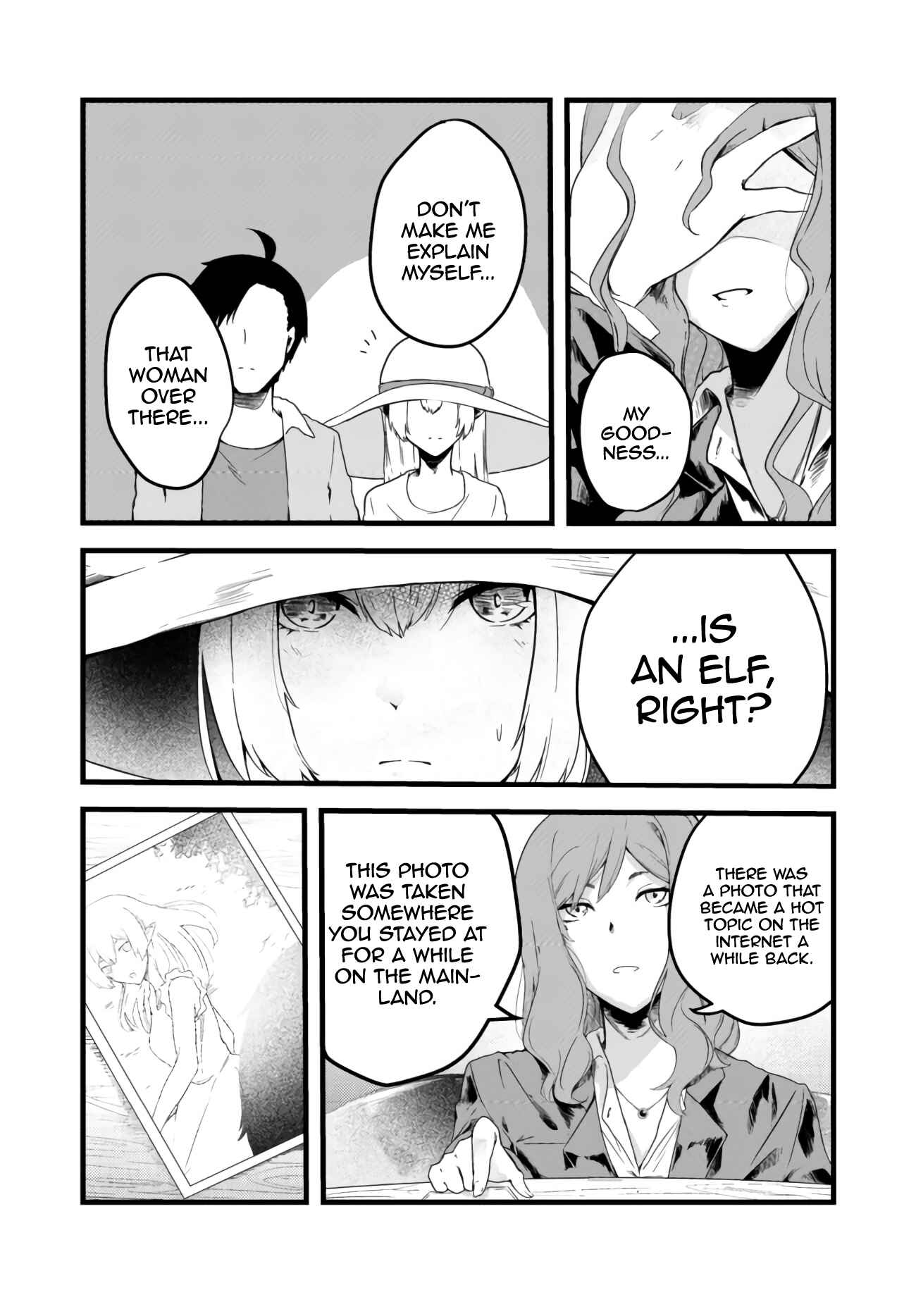 Mujintou de Elf to Kyoudou Seikatsu Chapter 5 - Page 4