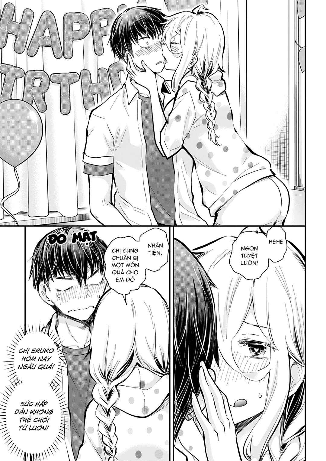 Shingeki no Eroko-san: Hen na Oneesan wa Danshi Kousei to Nakayoku Naritai Chapter 51 - Page 13