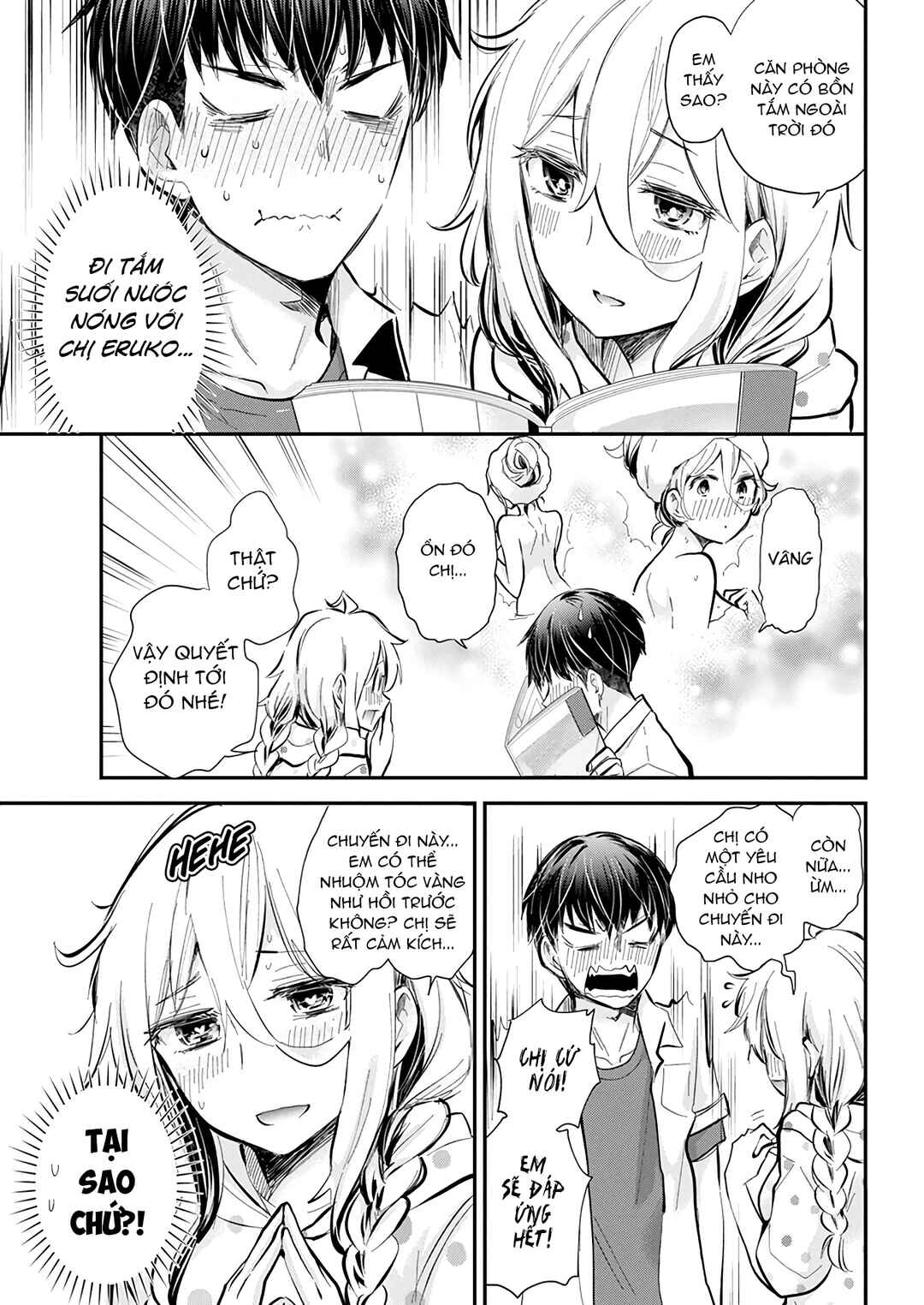 Shingeki no Eroko-san: Hen na Oneesan wa Danshi Kousei to Nakayoku Naritai Chapter 51 - Page 15