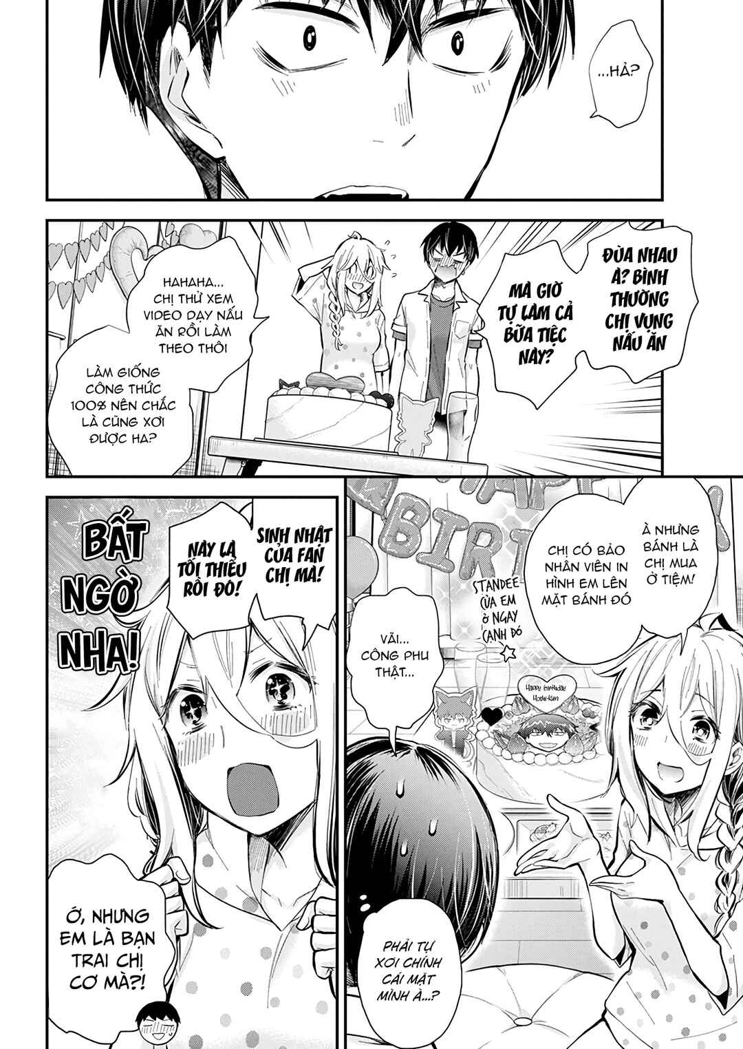 Shingeki no Eroko-san: Hen na Oneesan wa Danshi Kousei to Nakayoku Naritai Chapter 51 - Page 8