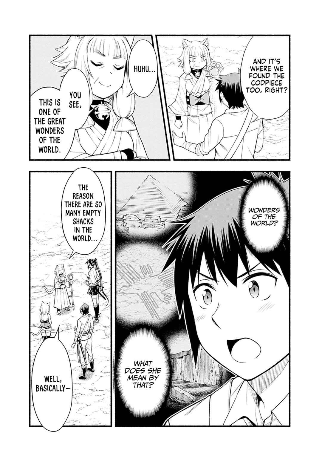 Eroge no Sekai de Slow Life ~Issho ni Isekai Teni shitekita Yarisaa no Daigakusei-tachi ni Tsuihou sareta node, Henkyou de Muteki ni Natte Shin no Heroine-tachi to Yoroshiku Yarimasu~ Chapter 22 - Page 23