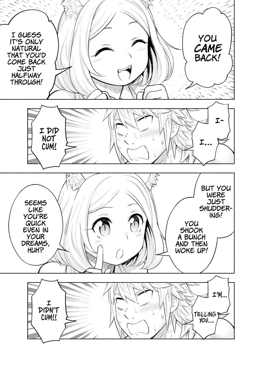 Eroge no Sekai de Slow Life ~Issho ni Isekai Teni shitekita Yarisaa no Daigakusei-tachi ni Tsuihou sareta node, Henkyou de Muteki ni Natte Shin no Heroine-tachi to Yoroshiku Yarimasu~ Chapter 22 - Page 7