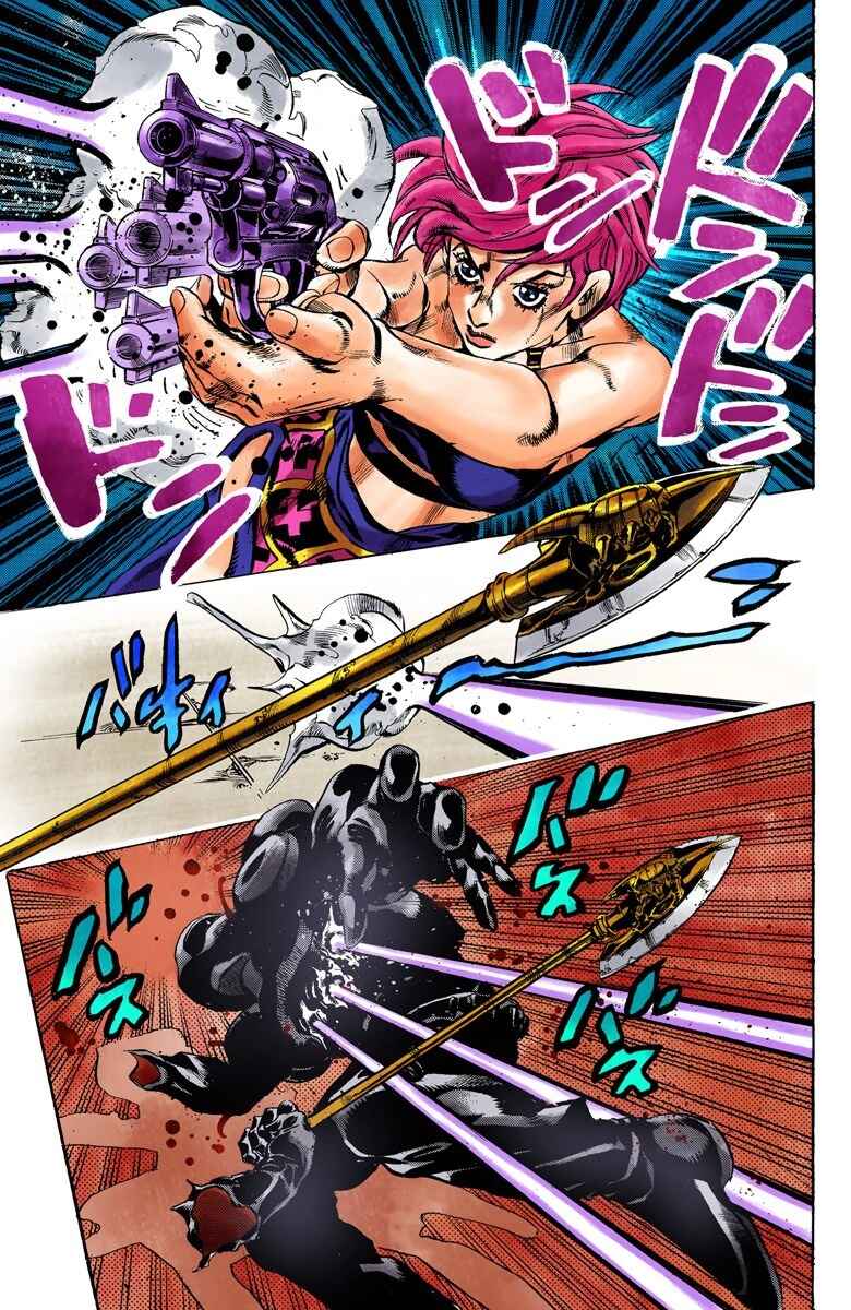 JoJo no Kimyou na Bouken: Part 5 - Ougon no Kaze Color-ban Chapter 136 - Page 11