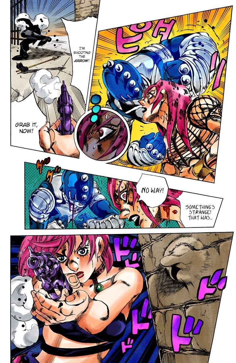 JoJo no Kimyou na Bouken: Part 5 - Ougon no Kaze Color-ban Chapter 136 - Page 12