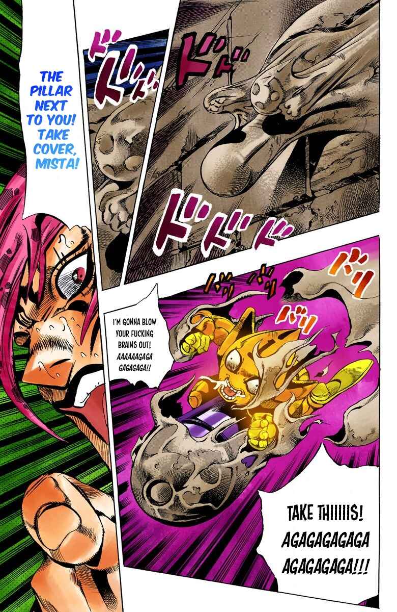 JoJo no Kimyou na Bouken: Part 5 - Ougon no Kaze Color-ban Chapter 136 - Page 13