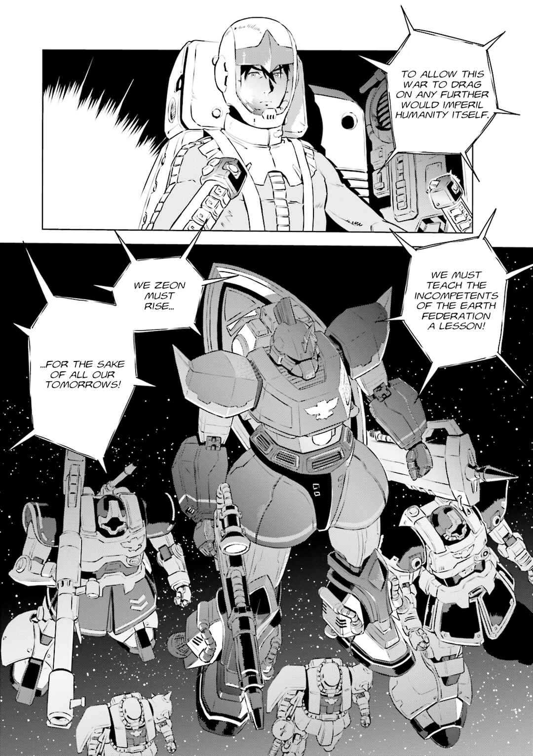 Mobile Suit Gundam Side Story - Missing Link Chapter 13 - Page 12