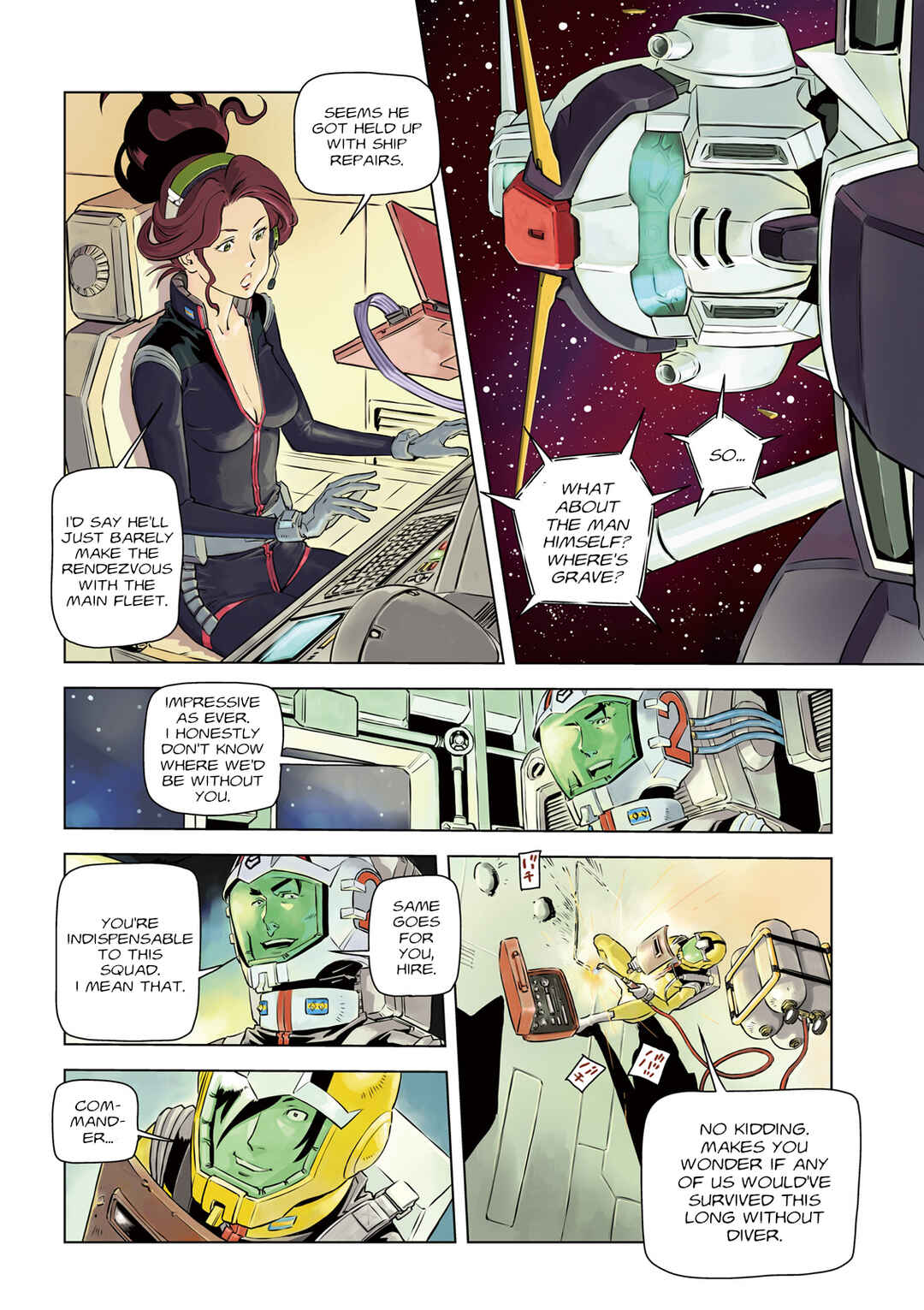 Mobile Suit Gundam Side Story - Missing Link Chapter 13 - Page 4